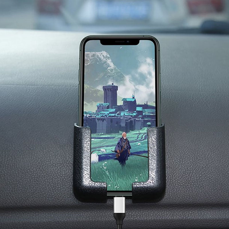 Brehn | Selbstklebende Autotelefonhalterung für das Armaturenbrett
