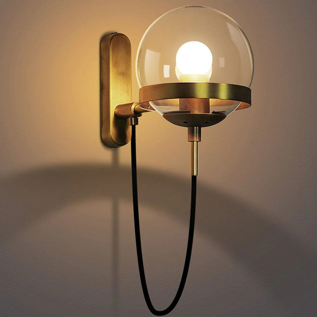 Brehn | Stylische Glas-Wandlampe