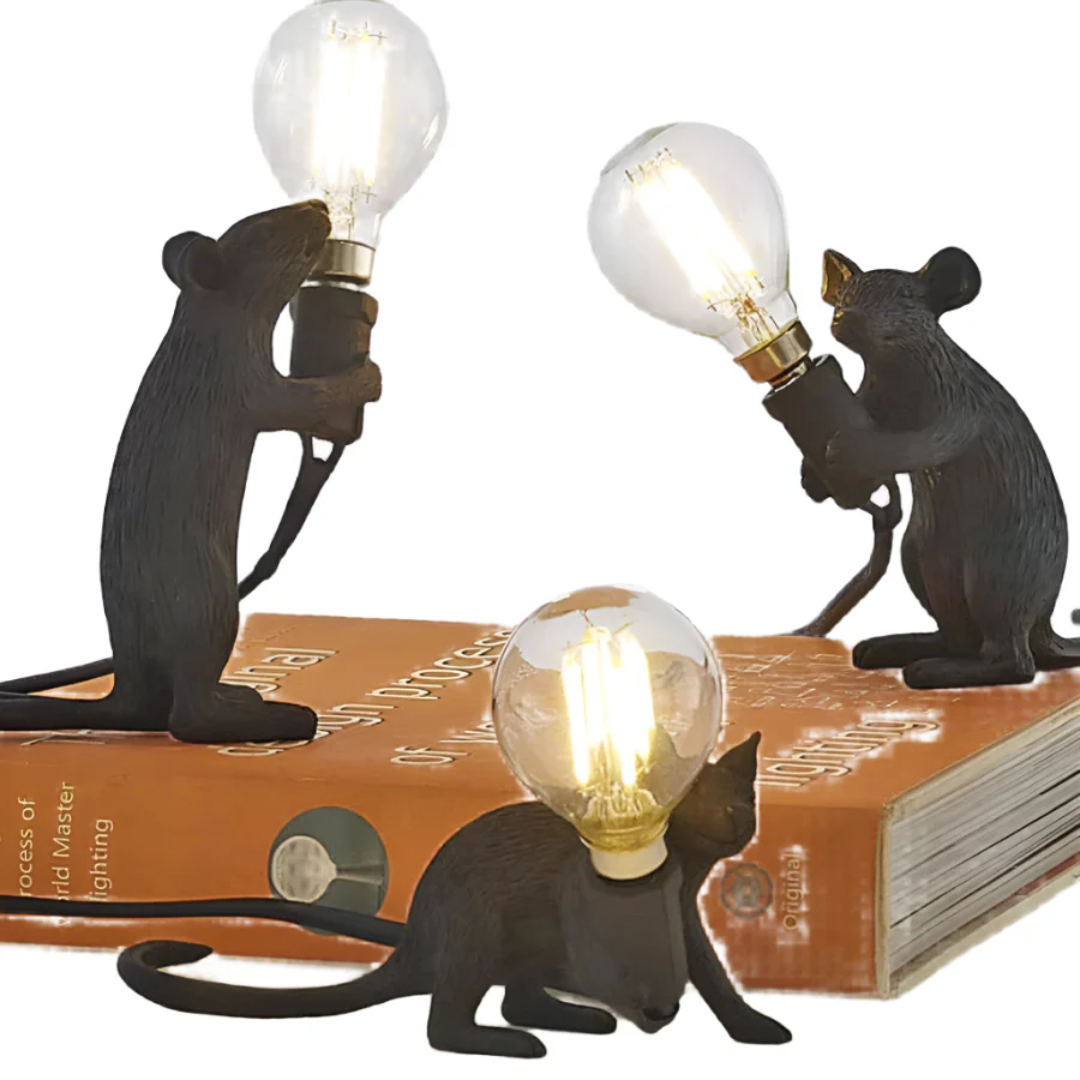Brehn | Moderne Maus LED Tischlampe