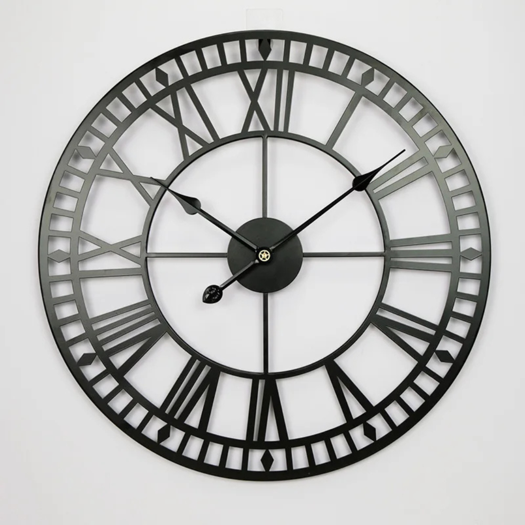 Brehn | Retro Wanduhr für das Wohnzimmer