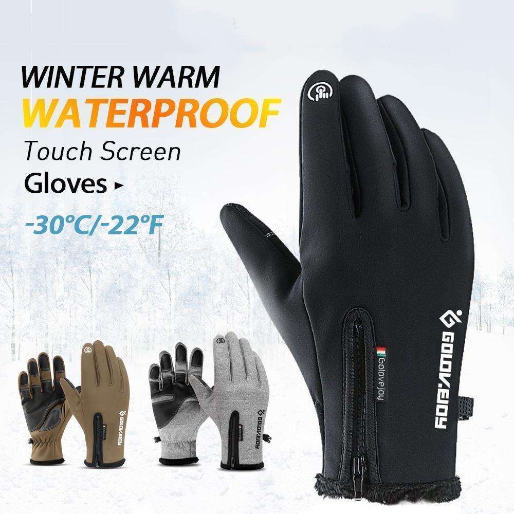 Warme wasserdichte Touchscreen-Handschuhe