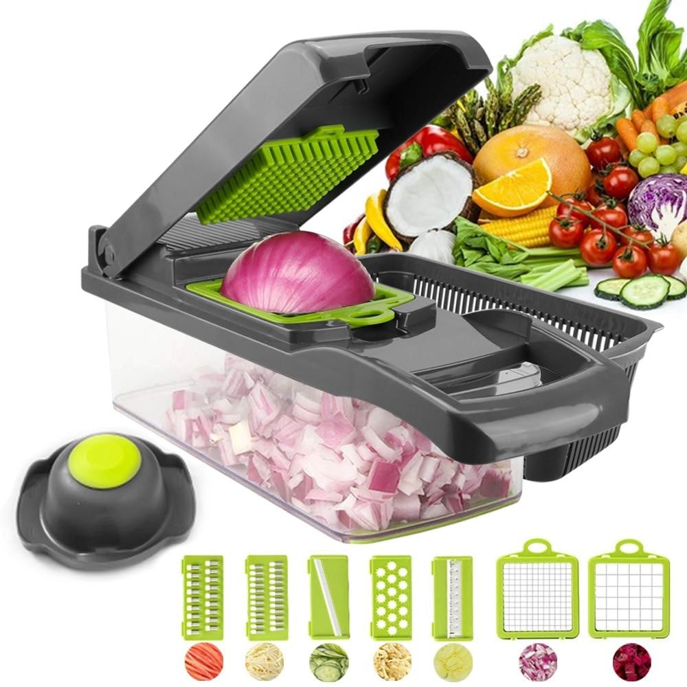 GT-Chopper 7-in-1 Gemüse- & Obstschneider Dicer | Brehn