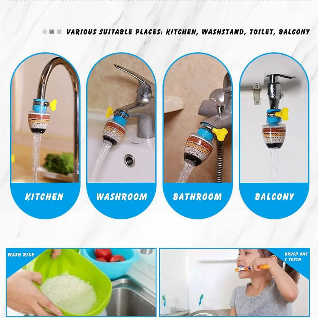 Aktivkohle-Wasserfilter – Sauberes Leitungswasser direkt aus dem Wasserhahn