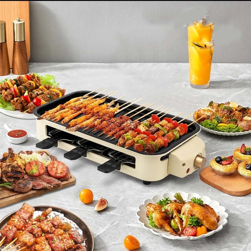 Brehn | Indoor rauchfreier Grill, Antihaft-Kochplatte abnehmbar