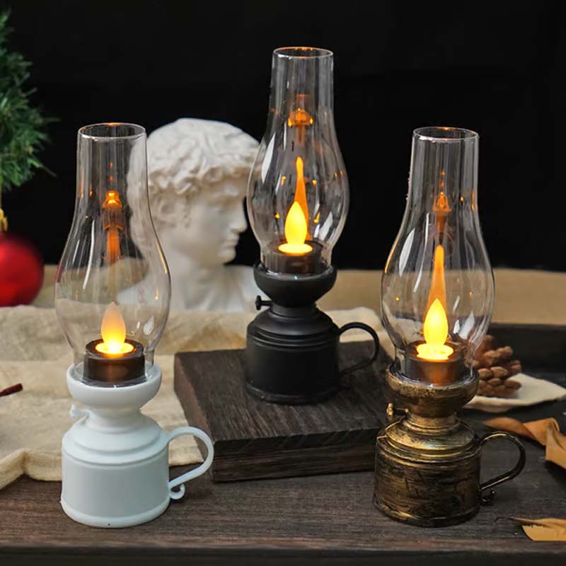 Elektrische LED Vintage Öllampe | Brehn