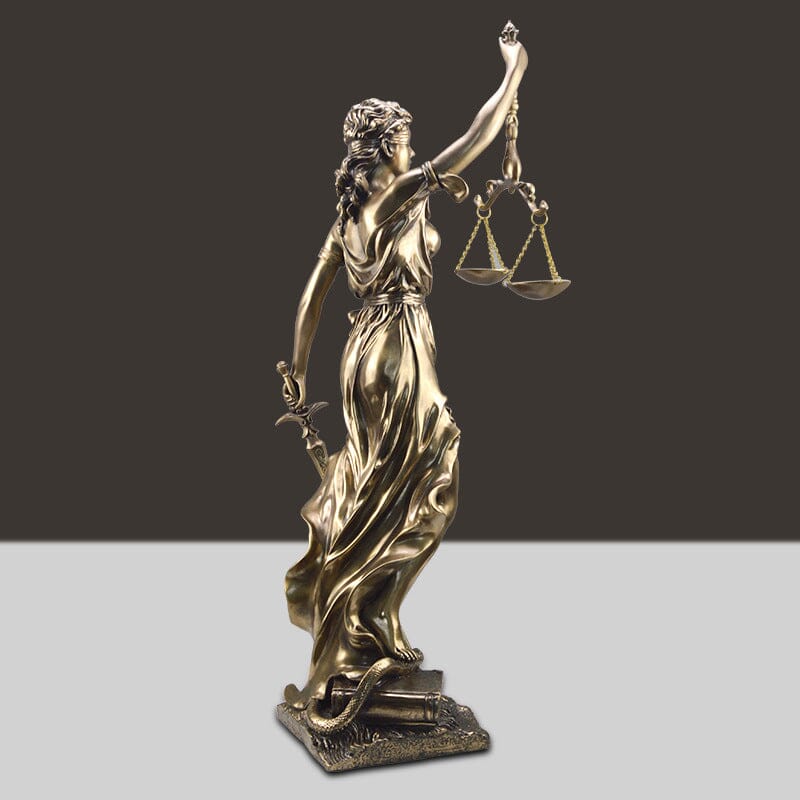 Brehn | Dekorationsstatue der Göttin der Gerechtigkeit