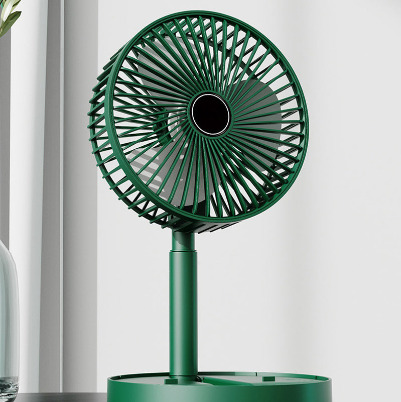 Portae Rechargeae Teleskope-Ventilator mit geräuscharmem Design und einstellbarer Höhe