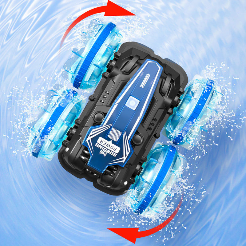 Brehn | RC Land- und Wasserstuntwagen mit 2 Fernbedienungen