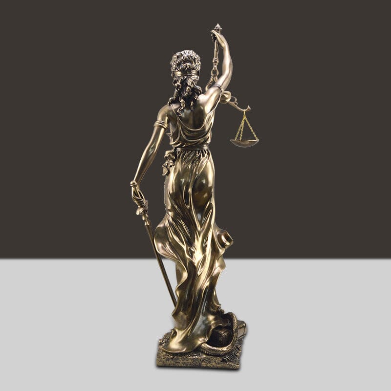 Brehn | Dekorationsstatue der Göttin der Gerechtigkeit