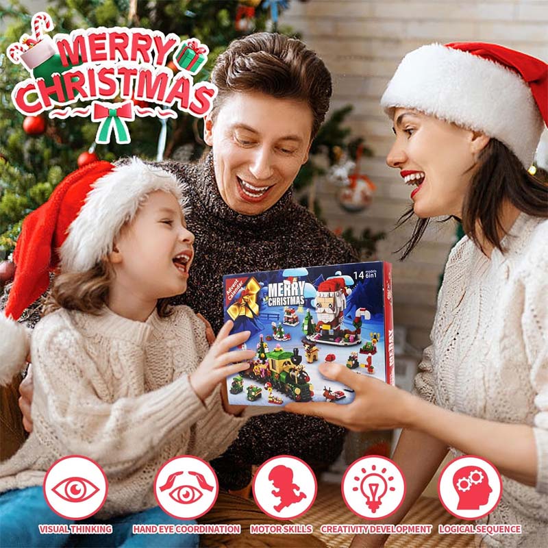 Brehn | 2024 Weihnachts-Bausteine Geschenkbox