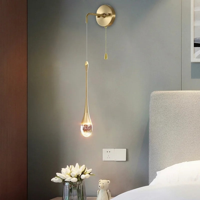Brehn | Elegante Tropfenförmige Wandleuchte - Luxus für Ihr Interieur