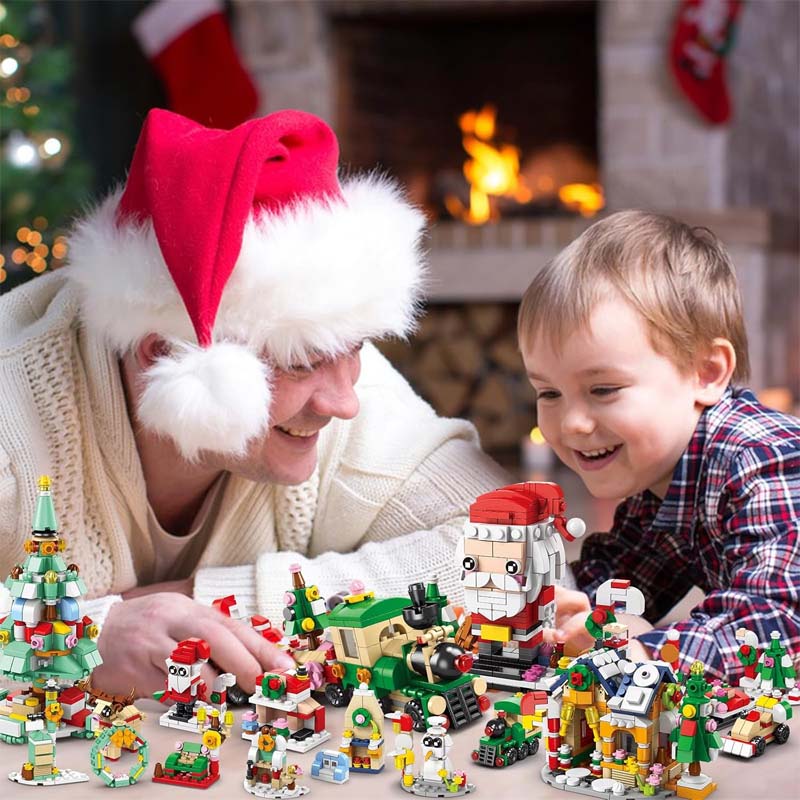 Brehn | 2024 Weihnachts-Bausteine Geschenkbox