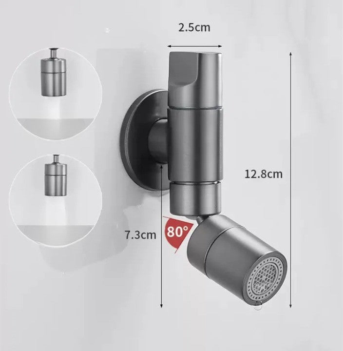 VIvolux | Stream Flow drehbarer moderner Wasserhahn