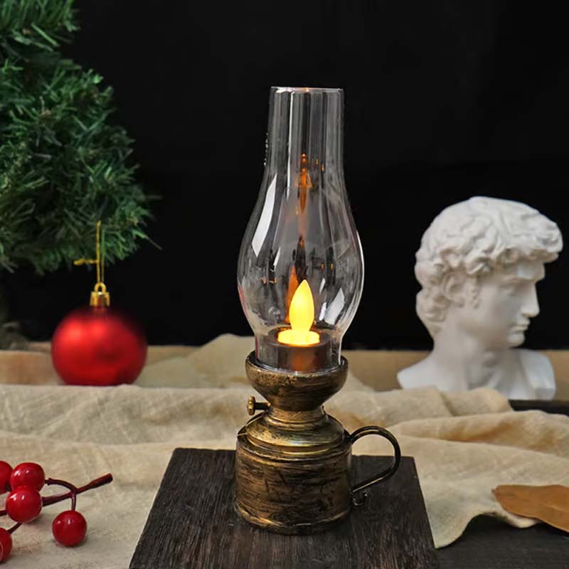 Elektrische LED Vintage Öllampe | Brehn