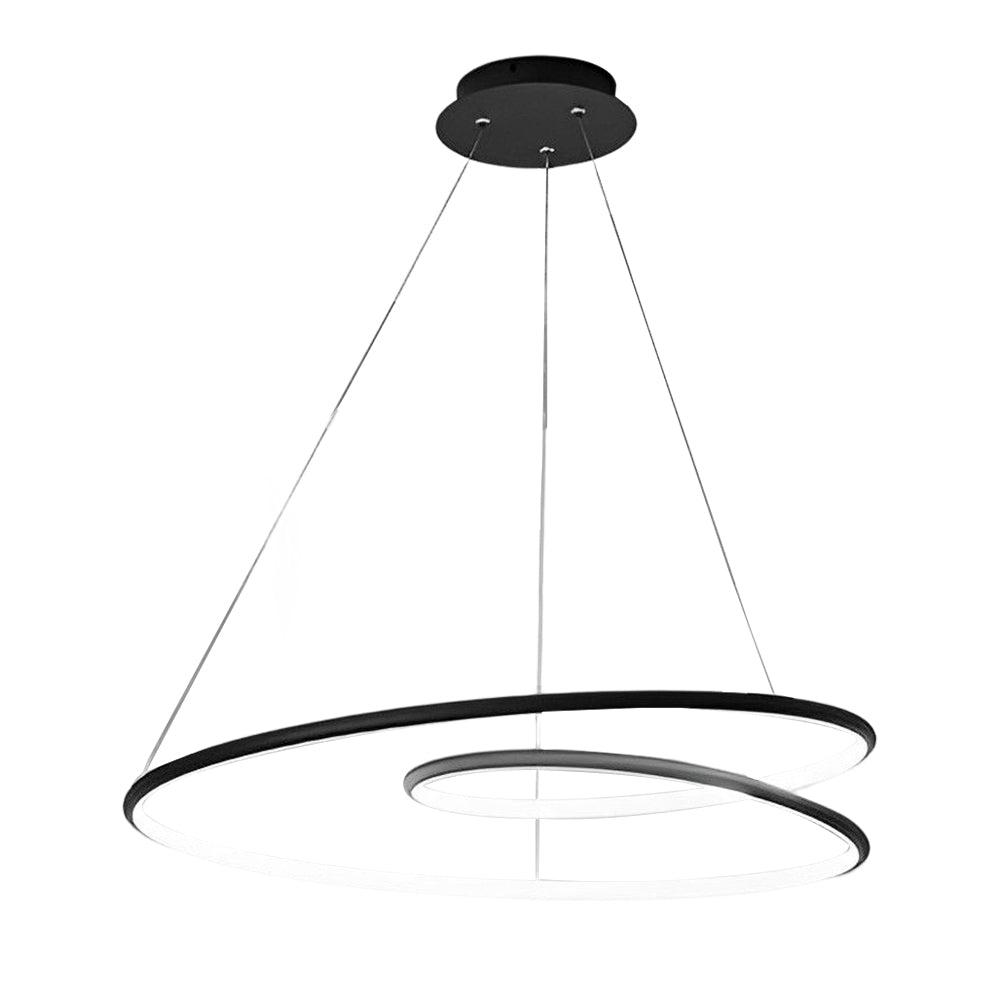 Moderne LED Dimmbar Pendelleuchte - Höhenverstellbare Deckenleuchte für Esszimmer & Wohnzimmer | Brehn