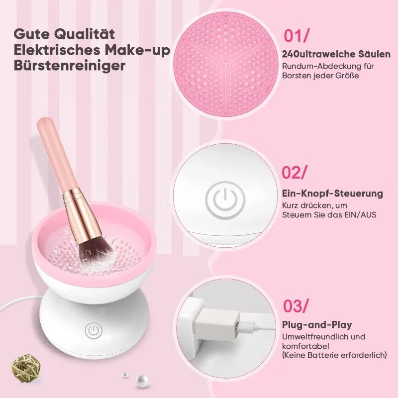 Elektrische Make-up-Pinsel-Reinigungsmaschine | Brehn