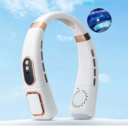 Blade-less hängender Nackenventilator mit digitaler Anzeige und Licht | Brehn