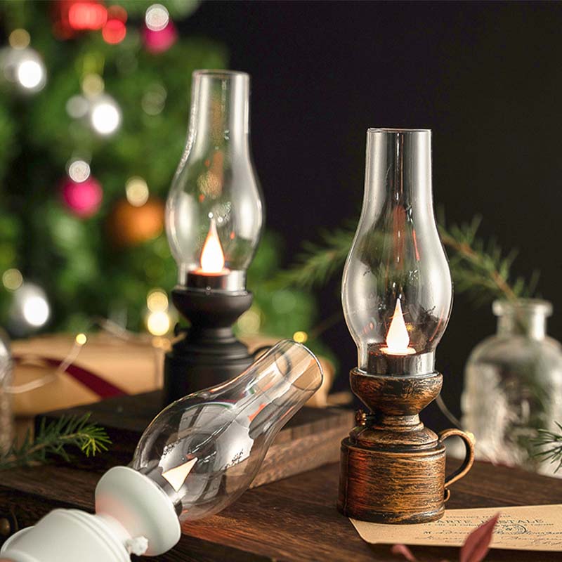 Elektrische LED Vintage Öllampe | Brehn
