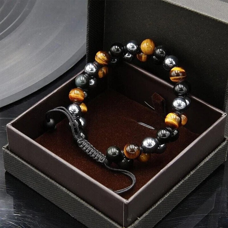 Brehn | Verstellbares Armband aus natürlichem Erz