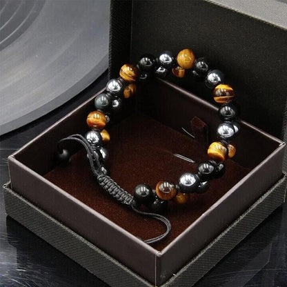 Brehn | Verstellbares Armband aus natürlichem Erz