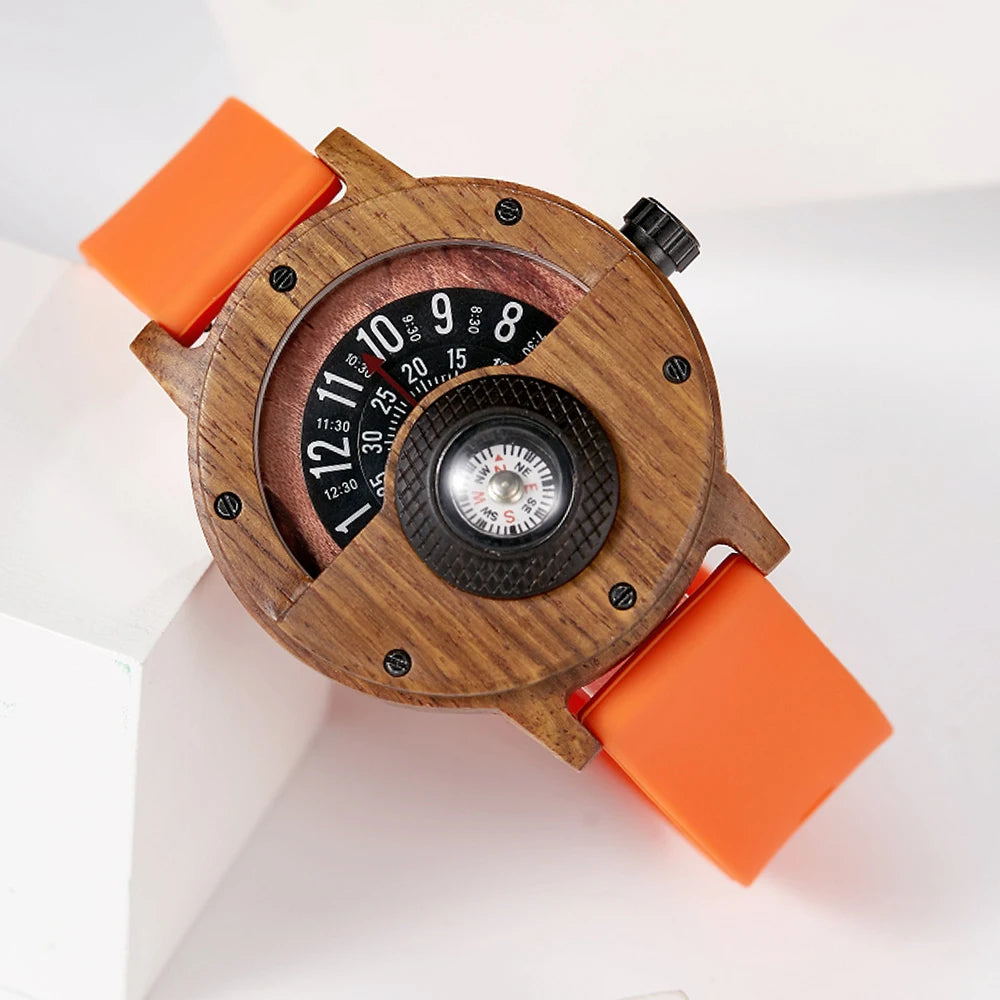 Brehn | Holz Wunder Handgemachte Elegante Uhr