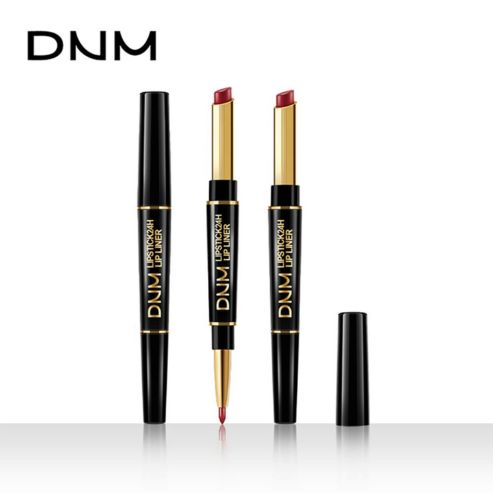 Brehn | 2-in-1 Dual-Lippenstift & Konturenstift | Matte Textur & Long-Lasting Finish | Hochpigmentiert & Wasserfest | 12 Farbvarianten für Präzisions-Makeup