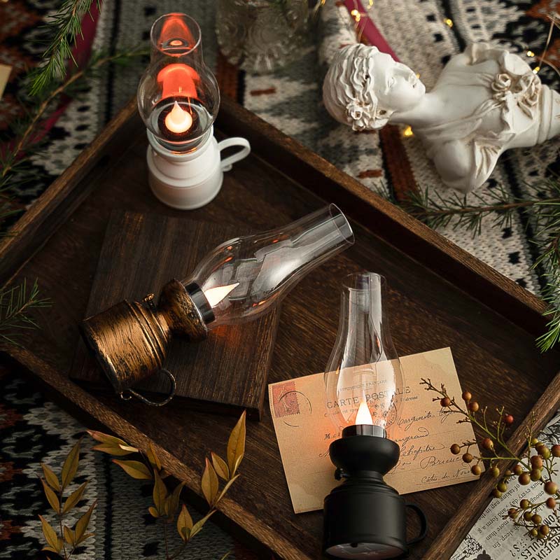 Elektrische LED Vintage Öllampe | Brehn