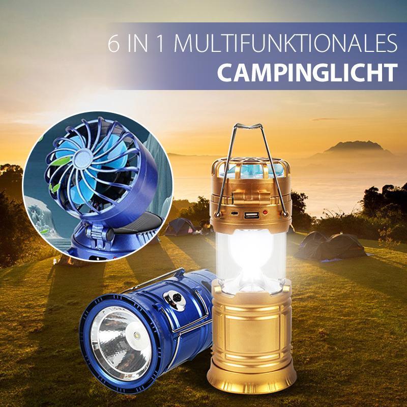 Brehn | 6 in 1 multifunktionales Campinglicht