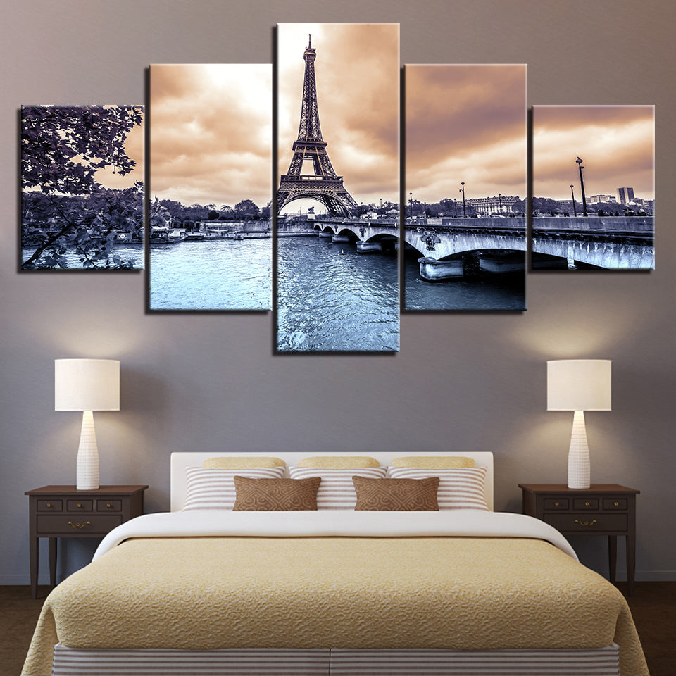 Paris, Meine Stadt - Leinwand Wandkunst Malerei