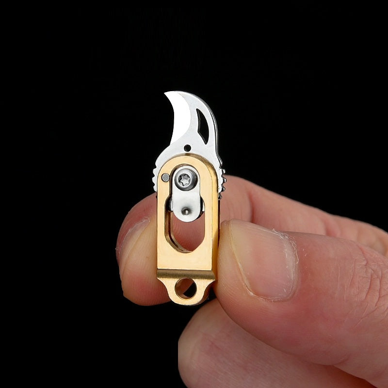 Brehn | Mini Messing Klappenzang - Taschenformat Express Öffner