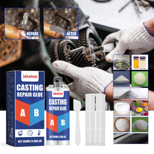 Brehn | Hochtemperaturbeständiger Metallguss-Reparaturklebstoff
