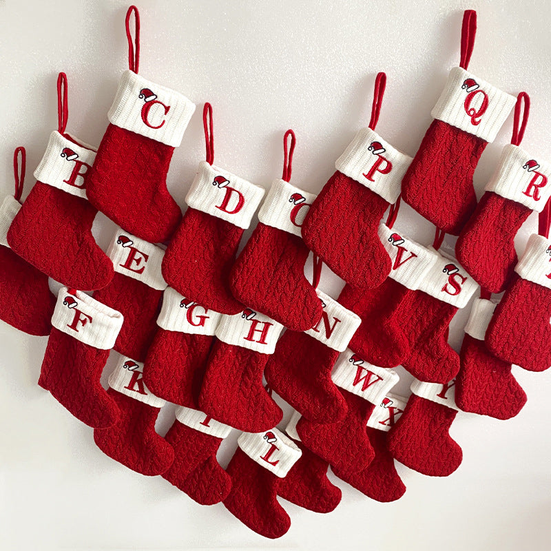 Brehn | Weihnachtsbrief Stricksocke