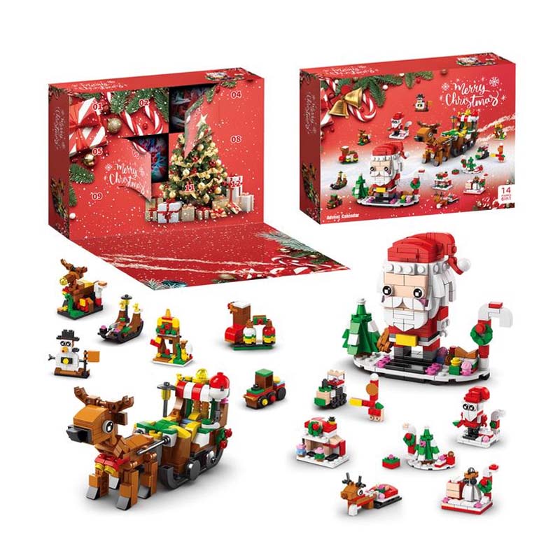 Brehn | 2024 Weihnachts-Bausteine Geschenkbox