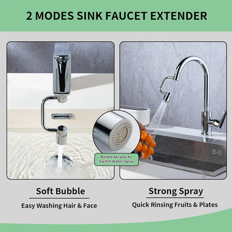 Brehn | Drehbarer Wasserhahn-Aerator Erweiterung