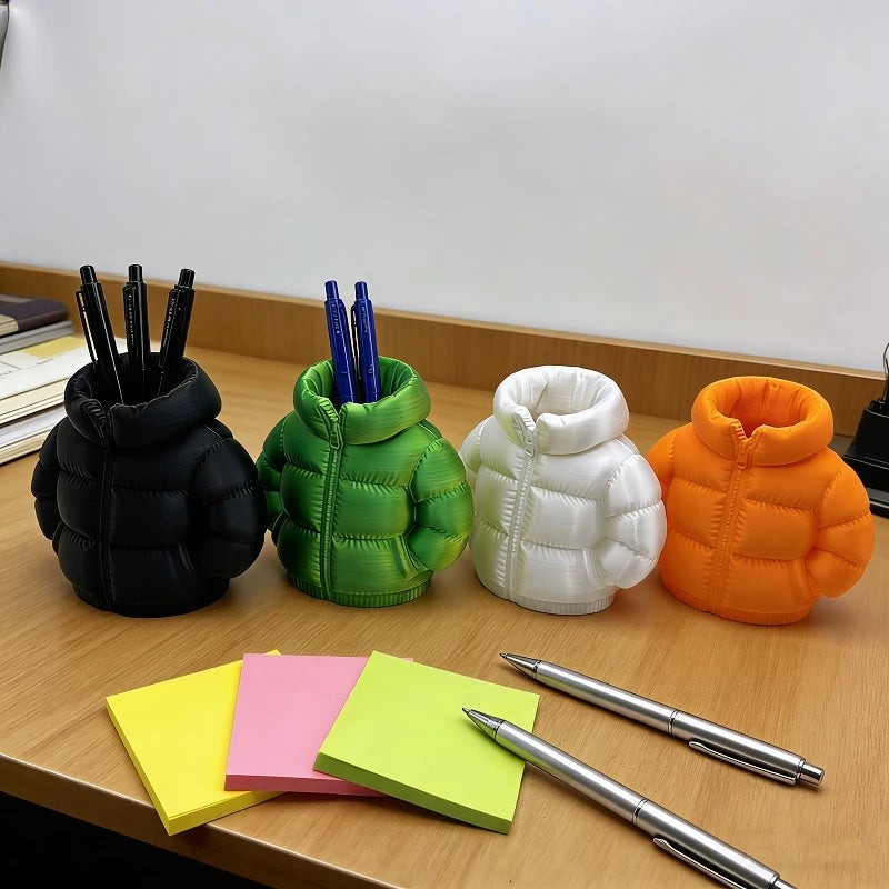 Mini Puffer Jacke Stifthalter | Brehn