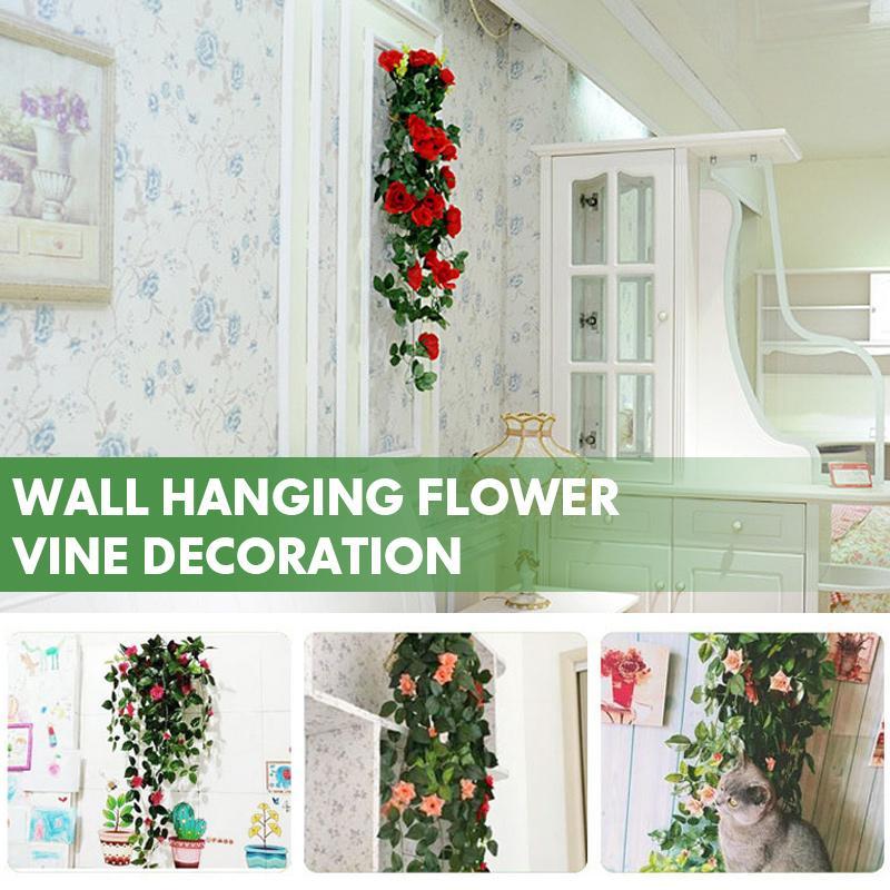 Wanddekoration Hängende Blumenranke | Brehn