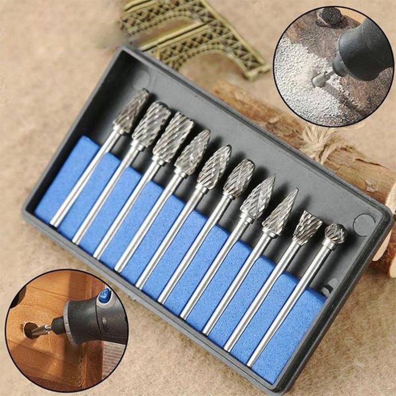 10 in 1 Wolframstahl-Schleifkopf (10PCS) | Brehn