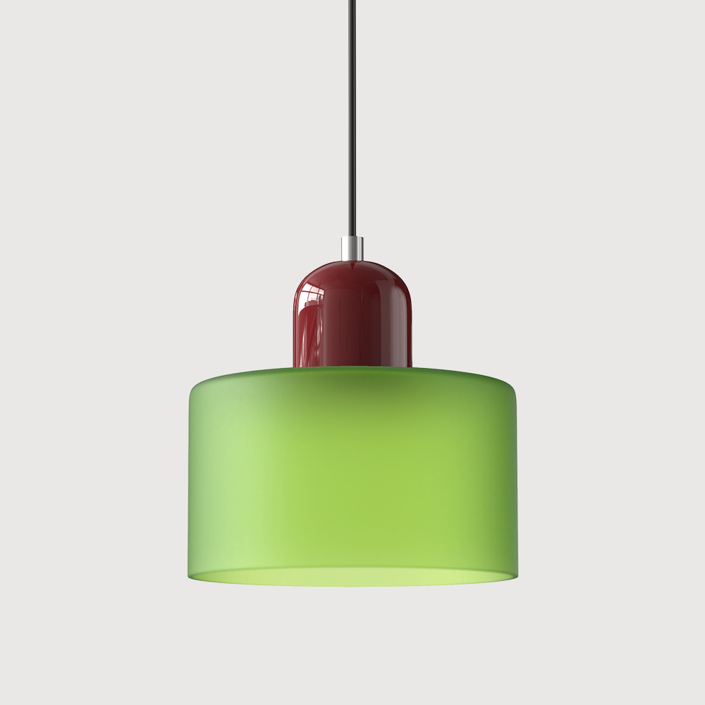 Brehn | Bauhaus Kreativ Glas Pendelleuchte - Kreatives Glas für ein elegantes Interieur