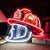 Brehn | Feuerwehrhelm Neonzeichen