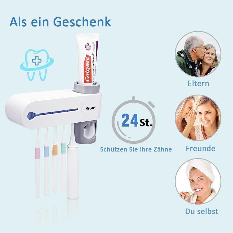 2-in-1 Desinfektioner Zahnbürstenhalter | Brehn