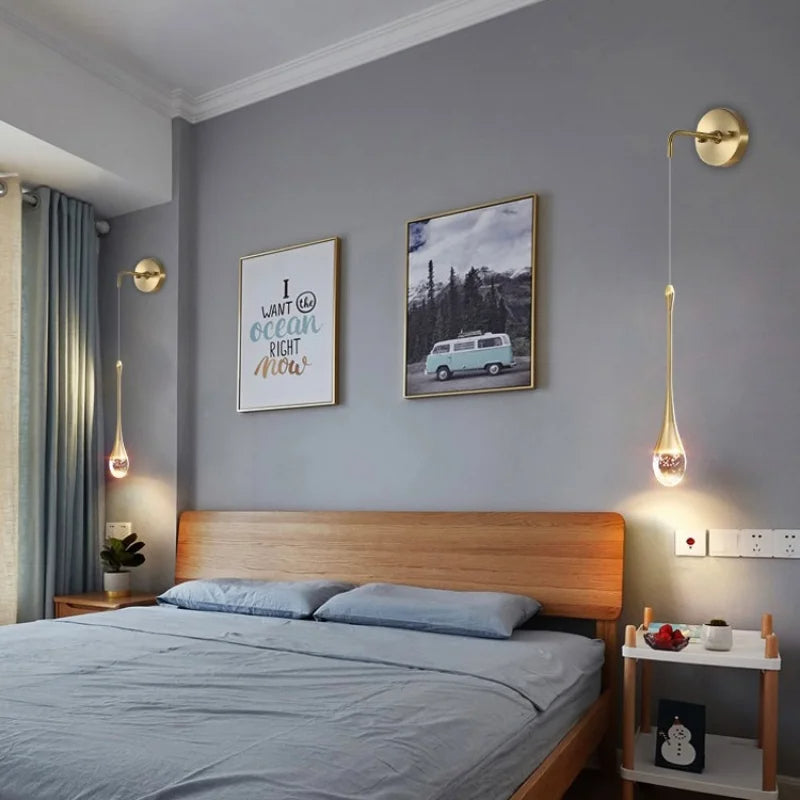Brehn | Elegante Tropfenförmige Wandleuchte - Luxus für Ihr Interieur