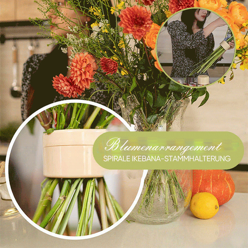 Spiralförmiger Ikebana-Stängel-Halter | Brehn