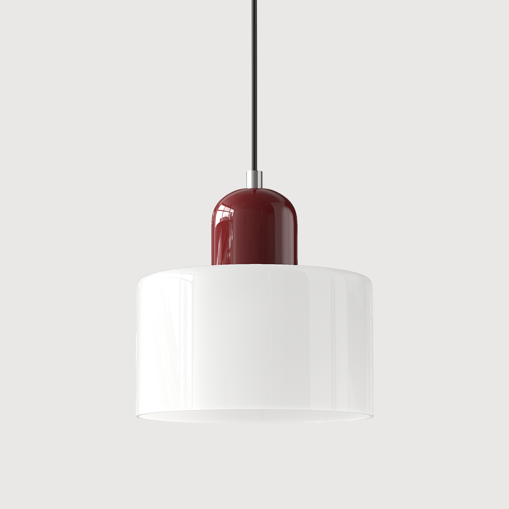 Brehn | Bauhaus Kreativ Glas Pendelleuchte - Kreatives Glas für ein elegantes Interieur