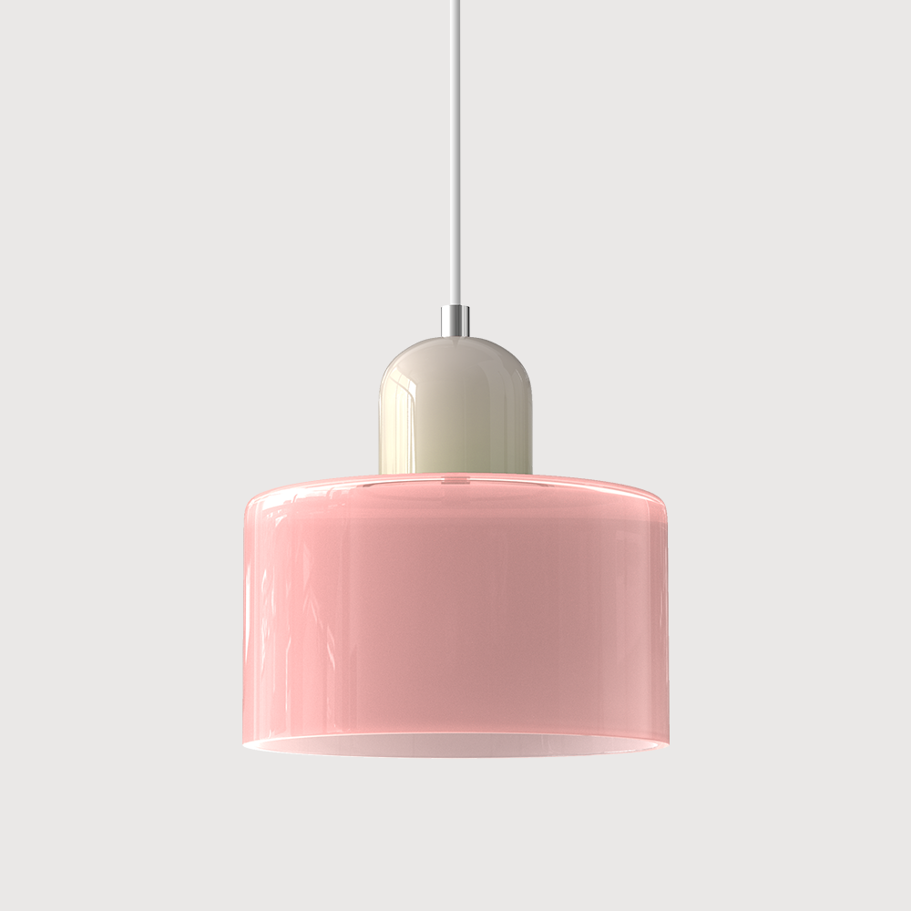 Brehn | Bauhaus Kreativ Glas Pendelleuchte - Kreatives Glas für ein elegantes Interieur