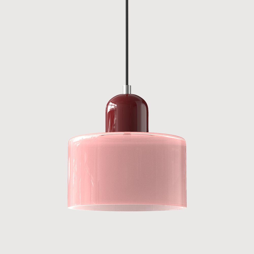 Brehn | Bauhaus Kreativ Glas Pendelleuchte - Kreatives Glas für ein elegantes Interieur