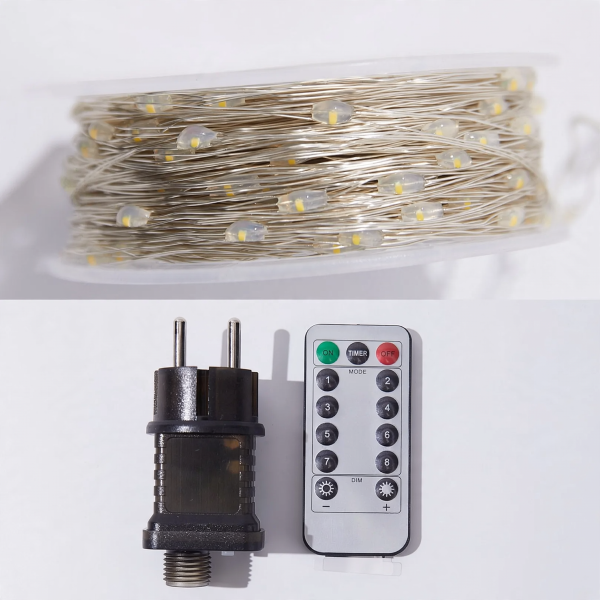 LED-Lichterkette für Weihnachtsbaum und Girlanden
