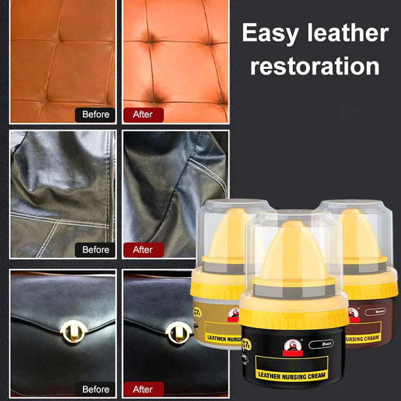 Leder Reparaturcreme Flüssiger Schuhpolitur | Brehn