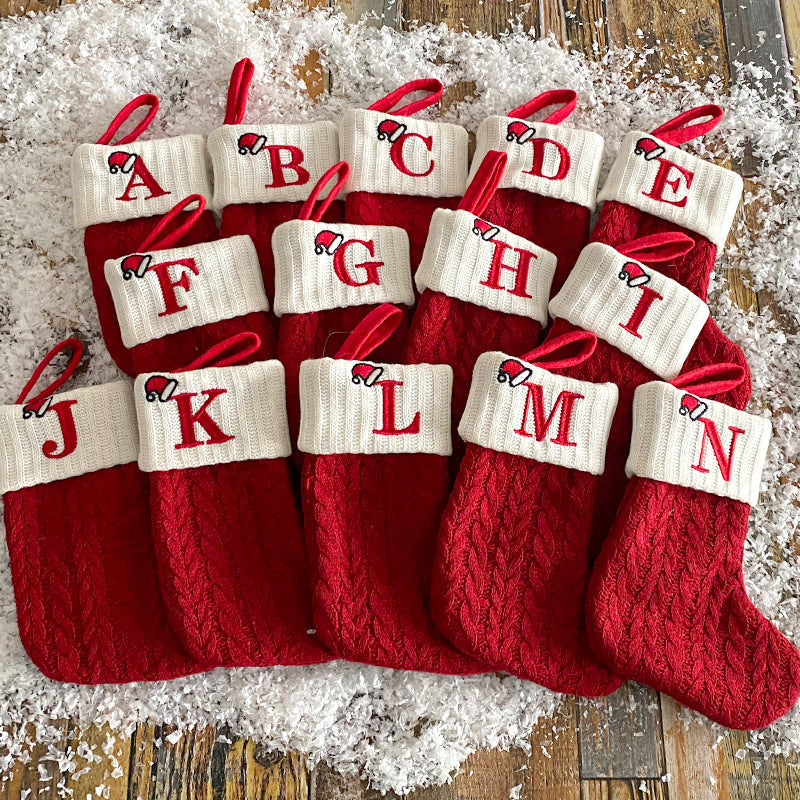 Brehn | Weihnachtsbrief Stricksocke