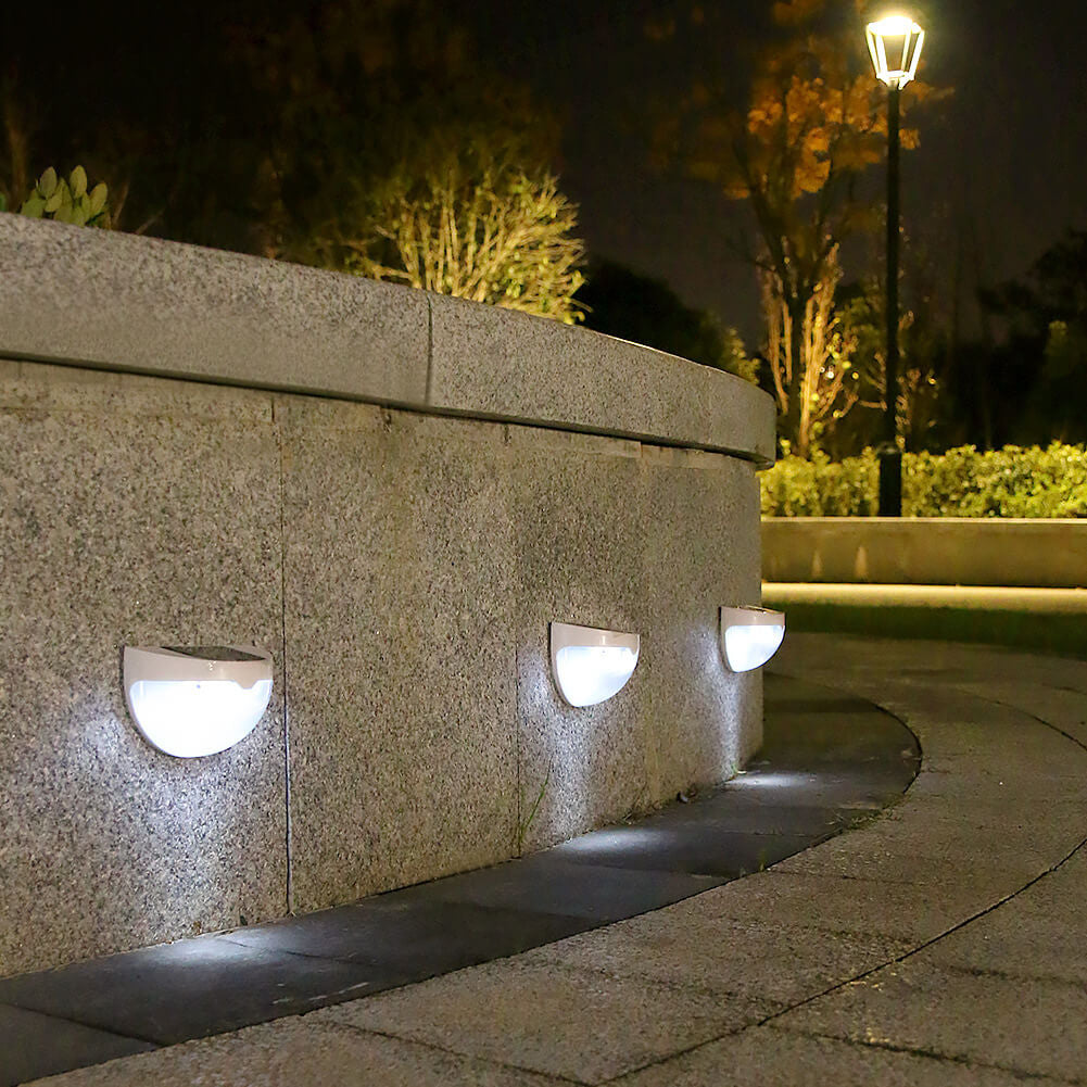 Solar Halbkreis Außen Wasserdicht Licht Schatten Zaun Wand Leuchte Lampe | Brehn