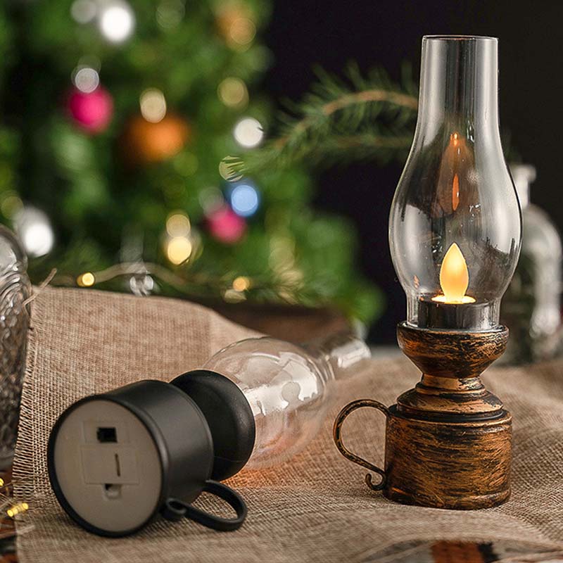 Elektrische LED Vintage Öllampe | Brehn